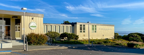 Front of the marine lab
